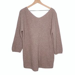 Garnet Hill Wool Cashmere Oversized Sweater